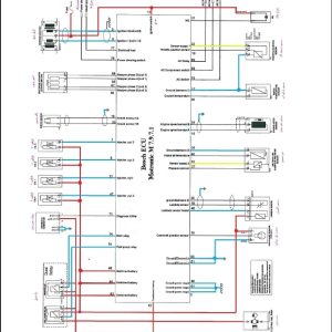 نقشه سیم کشی نیسان وانت بوش 7.9.7.1